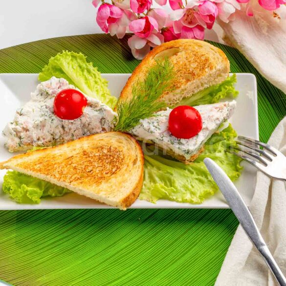 Разядка с извара и сьомга