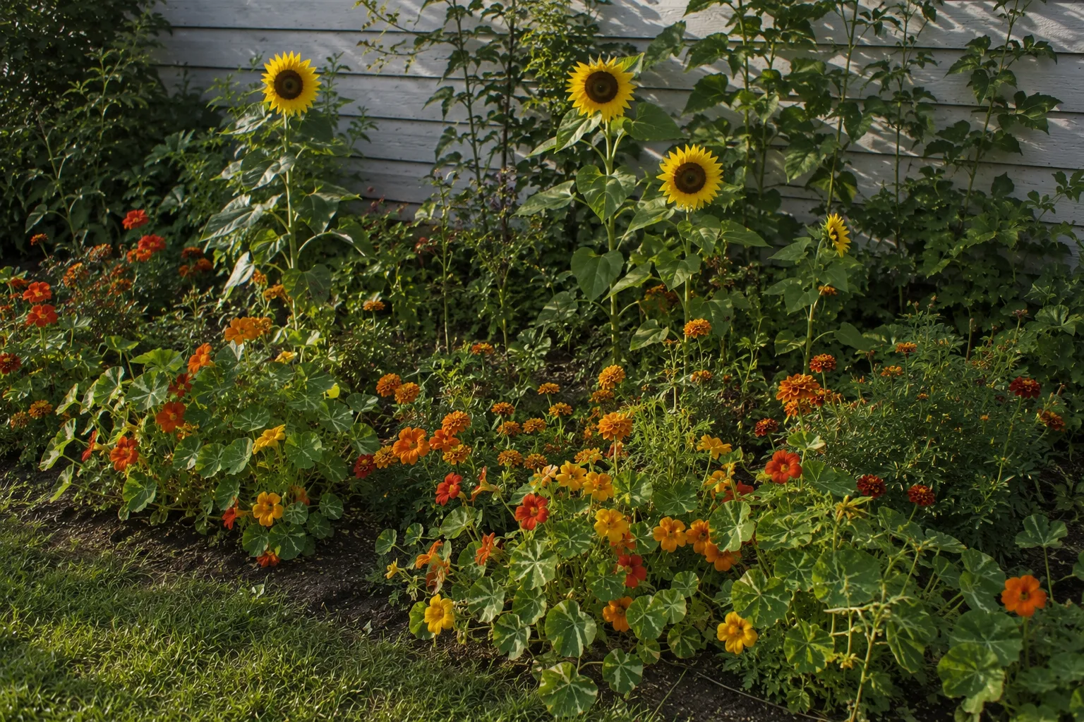 flowering herbs and plants for attracting beneficial insects in the garden
