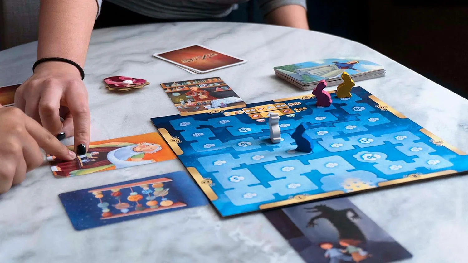 Dixit board game with beautifully illustrated storytelling cards