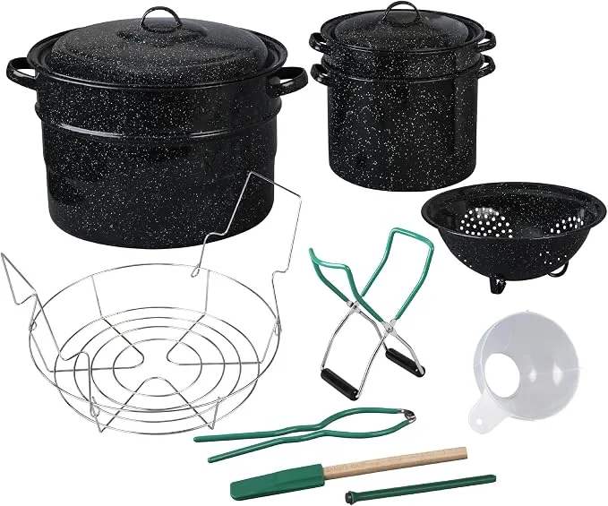 Granite Ware water bath canner kit for canning in jars