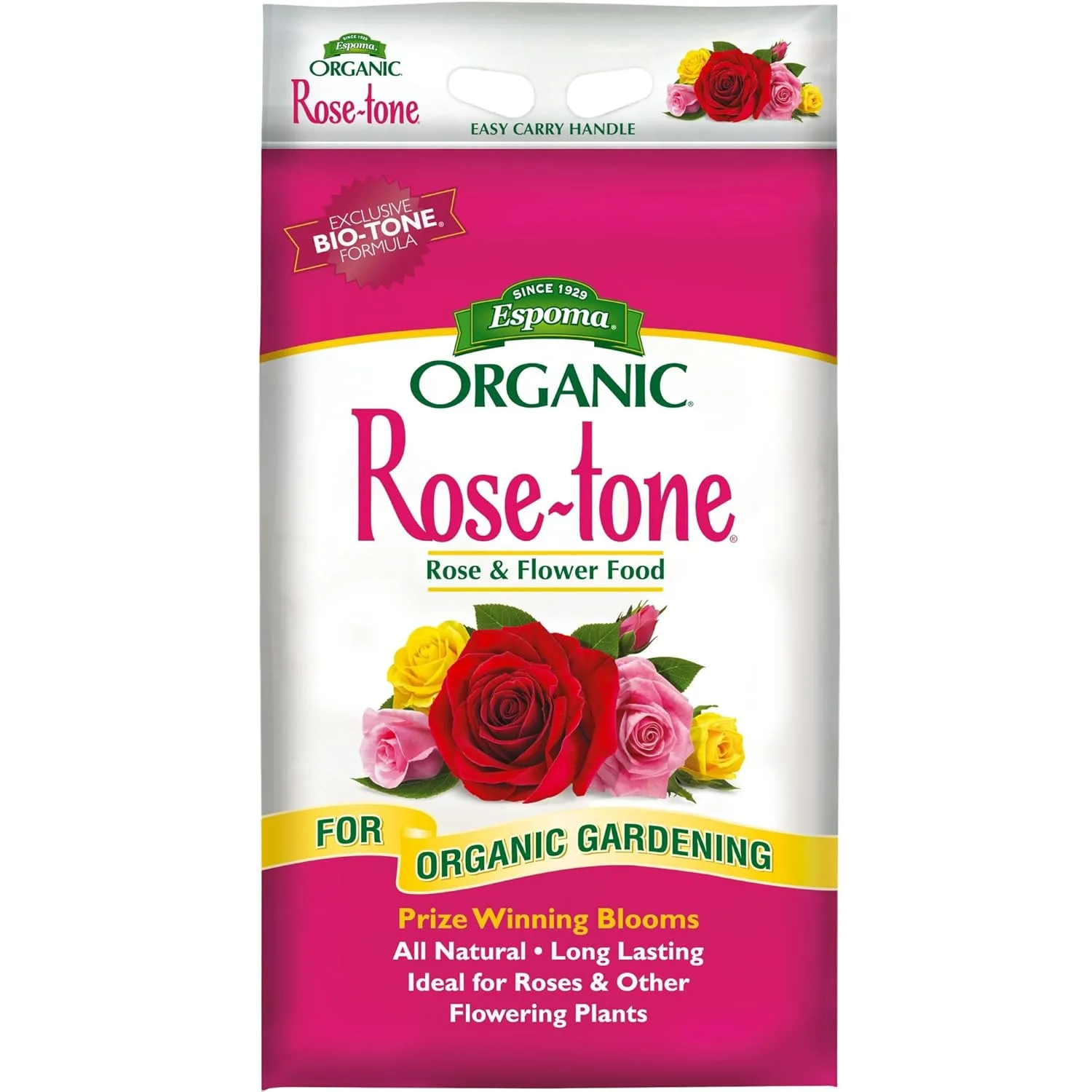 Espoma Rose-Tone fertilizer for roses
