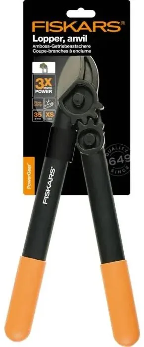 Градинска ножица за клони Fiskars PowerGear L31 за резитба на овощни дървета